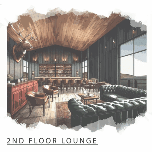 Medora Event Center 2nd Floor Lounge Rendering
