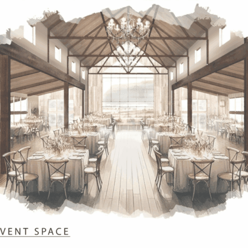 Medora Event Center Event Space Rendering