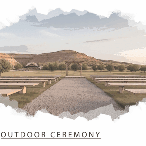Medora Event Center Outdoor Space Rendering